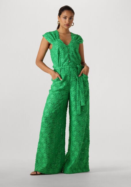 Gr&uuml;ne POM AMSTERDAM Jumpsuits JUMPSUIT PALM GREEN JACQUARD - large