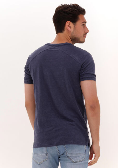 Graue CAST IRON T-shirt SHORT SLEEVE R-NECK LINEN SLIM FIT - large