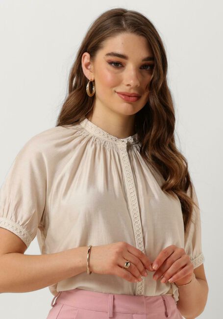 Sand NUKUS Blusen ALAINA BLOUSE - large