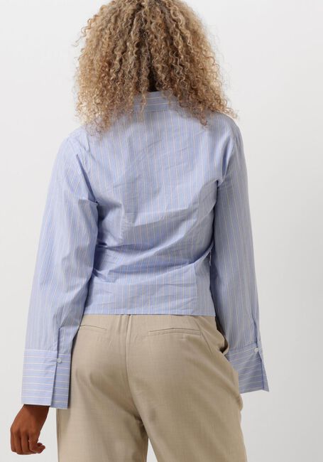Hellblau NEO NOIR Blusen ROSA STRIPE SHIRT - large