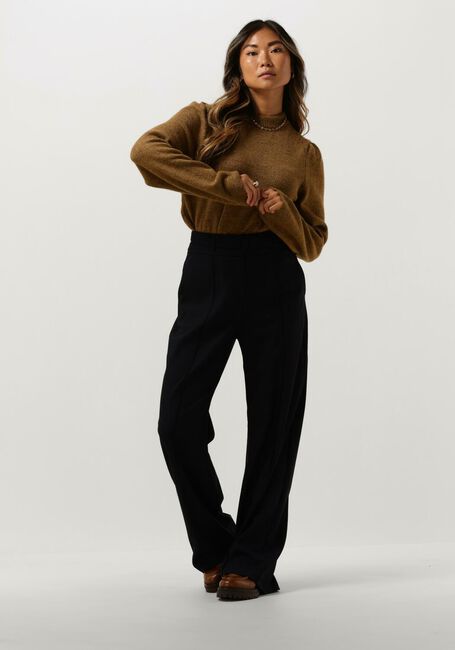 Braune MODSTR&Ouml;M Pullover FAROMD O-NECK - large