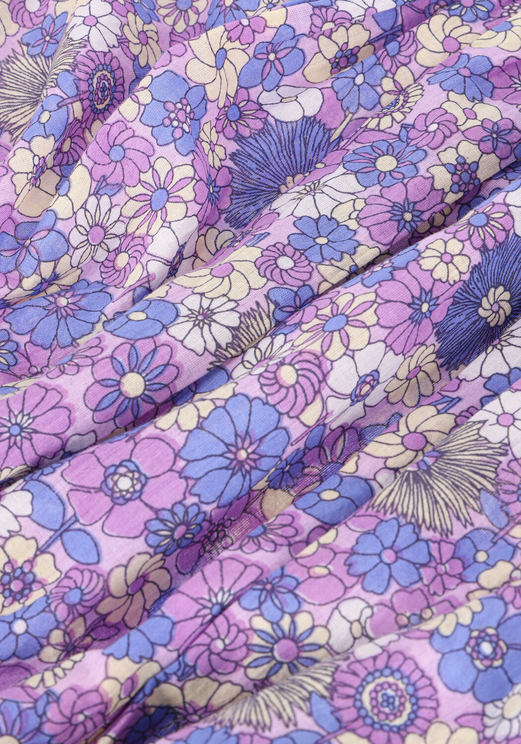 Lila ANTIK BATIK Blusen PAOLINA BLOUSE - large