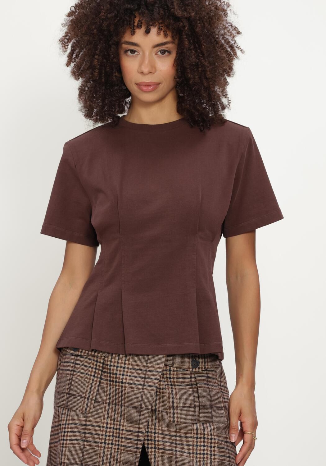 Braune JANICE Tops & T-shirts KEON - large