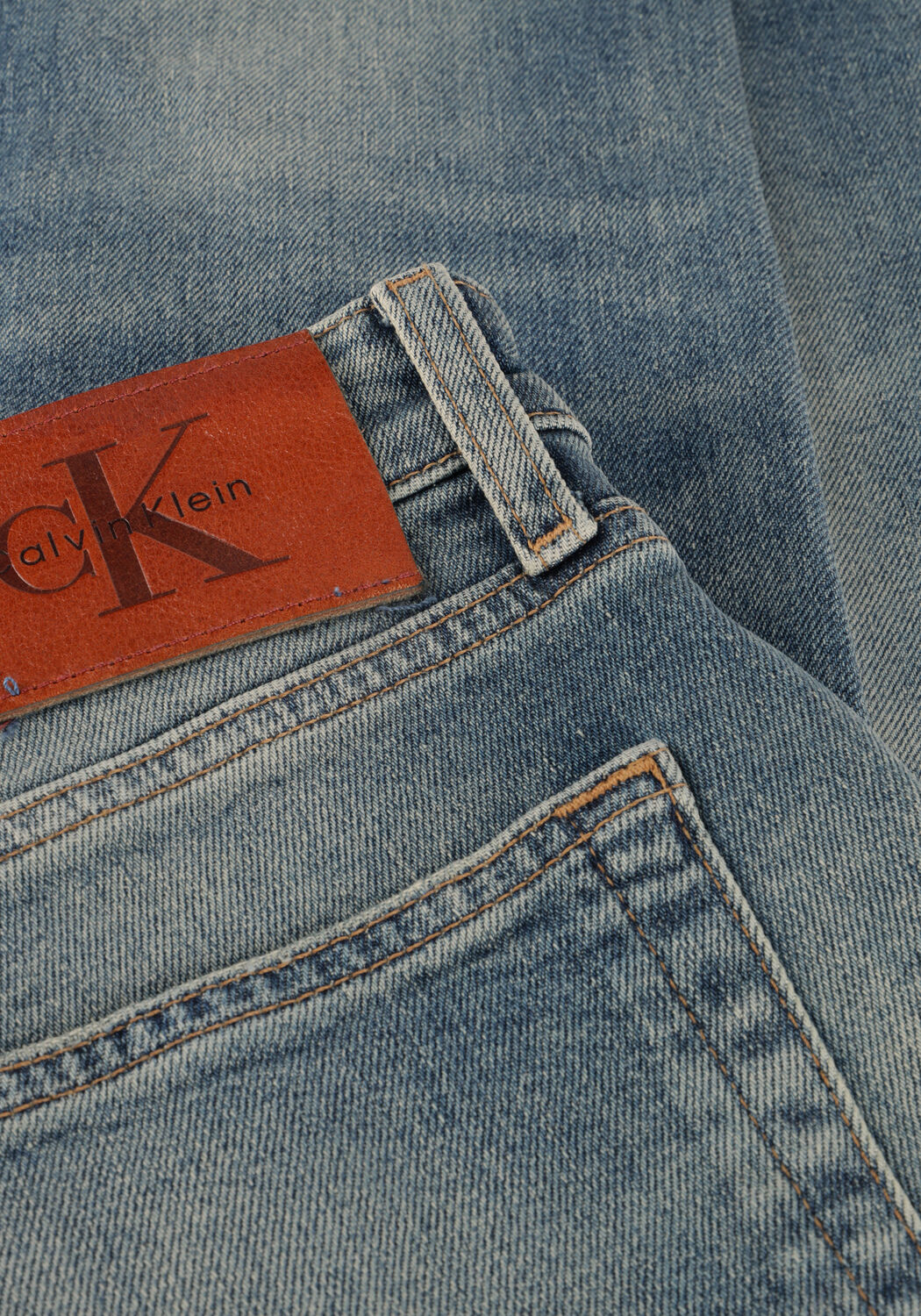 Blaue CALVIN KLEIN Slim fit jeans SLIM INDIGO CITRINE JEANS - large