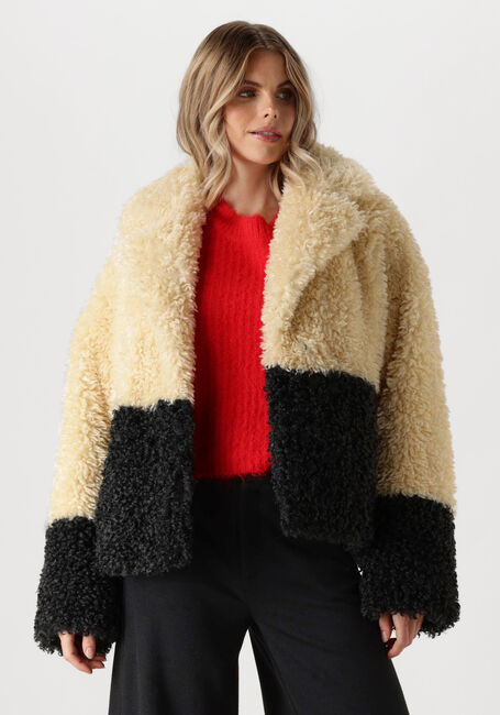 Beige STAND STUDIO Teddy-Jacke JUBEL JACKET - large