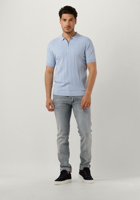 Hellblau GENTI Polo-Shirt K7025-1260 - large