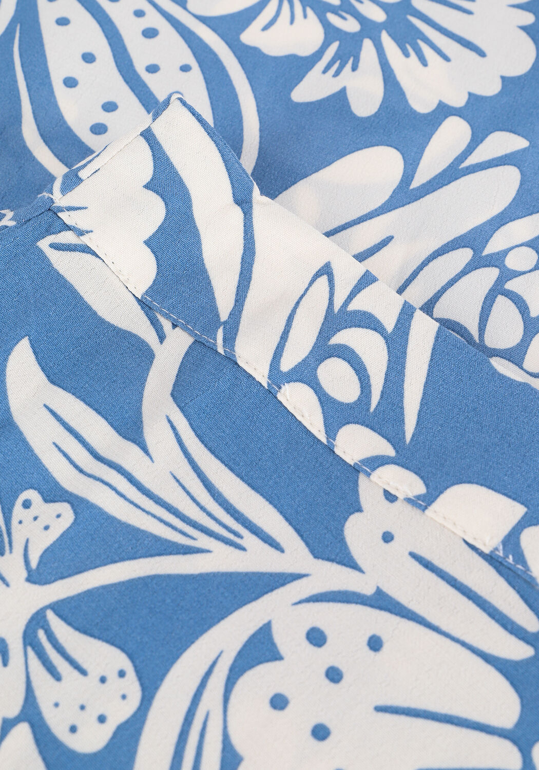 Blaue JANSEN AMSTERDAM Maxirock KELLY - large