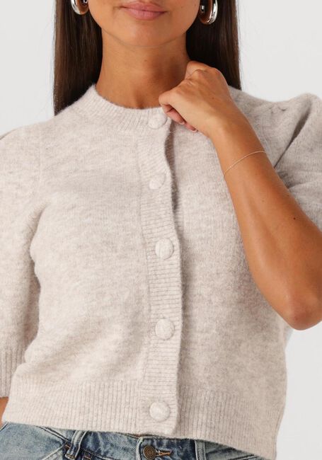 Ecru NEO NOIR Strickjacke TRUDY KNIT CARDIGAN - large