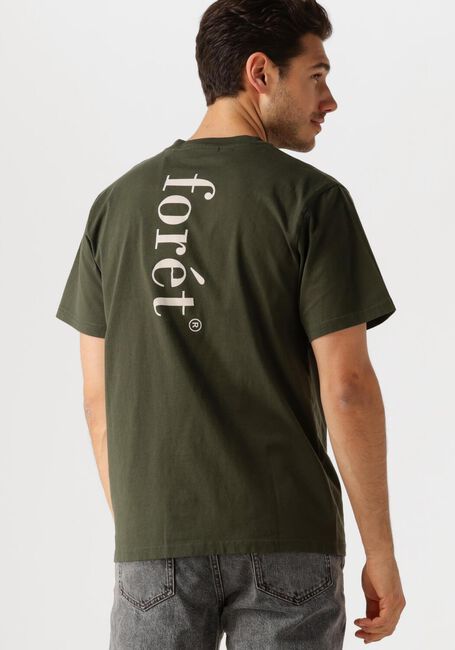 Grüne FORÉT T-shirt OCEAN T-SHIRT - large
