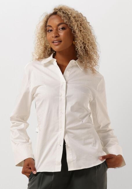 Weiße MODSTRÖM Blusen HARRISONMD LONG SHIRT - large