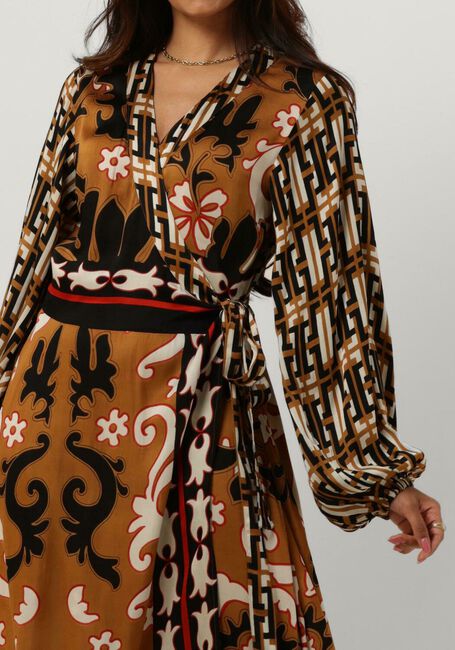 Mehrfarbige/Bunte SUMMUM Maxikleid DRESS PRINT LONG MIX - large
