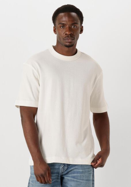 Nicht-gerade weiss SELECTED HOMME T-shirt SLHRELAXCALEB SS O-NECK TEE - large
