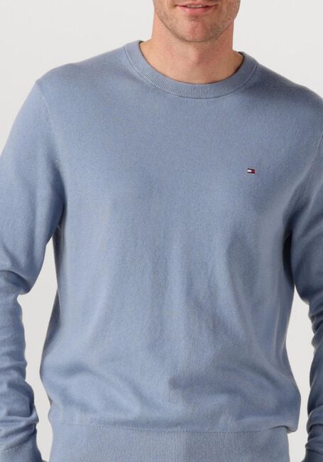 Hellblau TOMMY HILFIGER Pullover PIMA ORG CTN CASHMERE CREW NECK - large