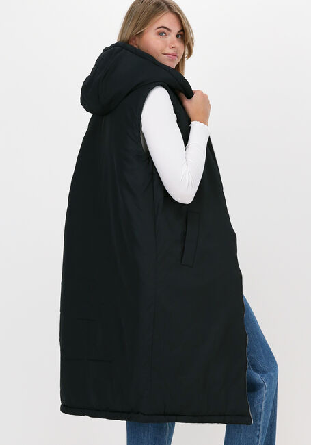 Schwarze NA-KD Bodywarmer OVERSIZED HOODED VEST - large