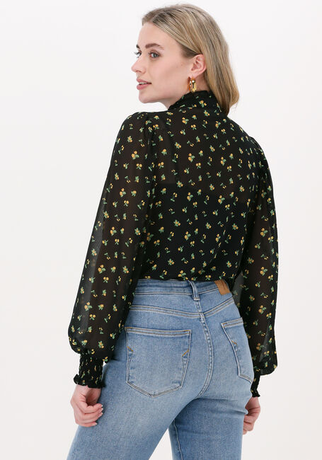 Schwarze MOVES Bluse VISINE 2426 - large