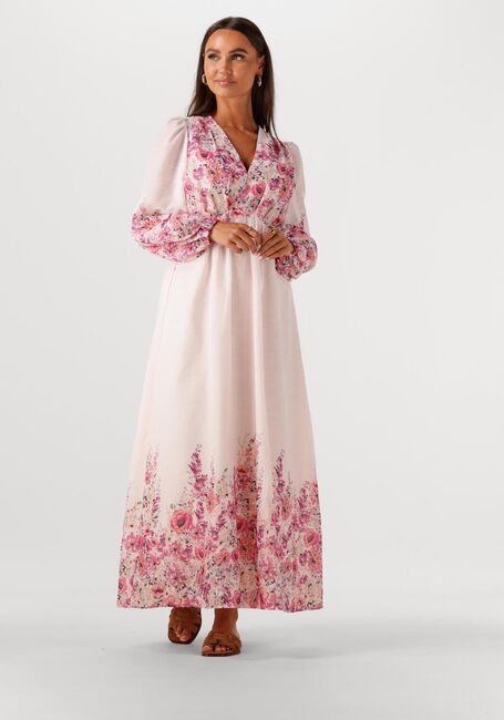 Hell-Pink NEO NOIR Maxikleid SILFI FLOWER PRINT DRESS - large