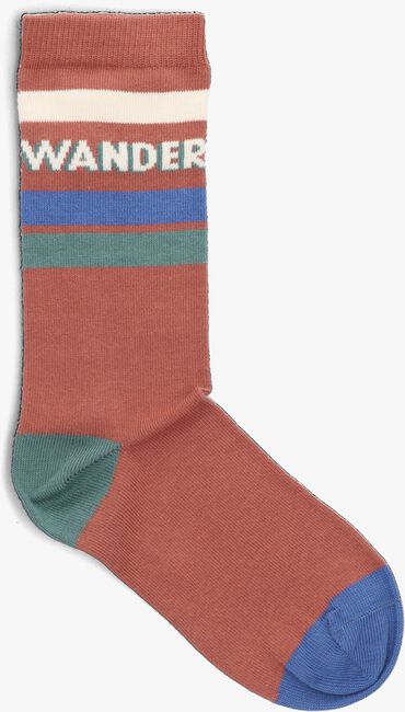 Braune WANDER & WONDER Socken STRIPE SOCKS - large