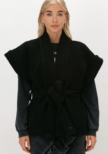 Schwarze SOFIE SCHNOOR Strickjacke SW LIDA - large