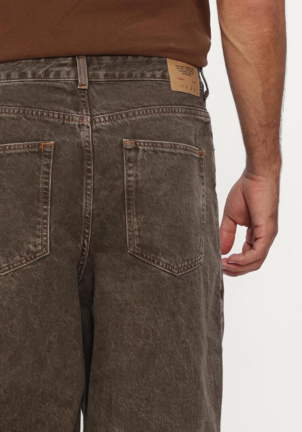 Braune AMERICAN VINTAGE Barrel jeans OSHOW-B - large