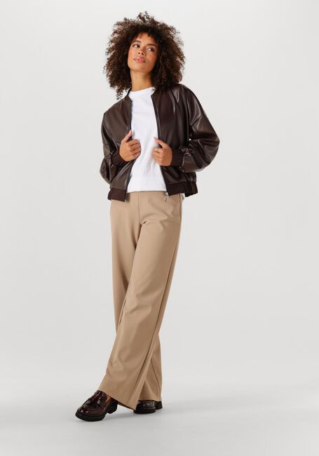 Sand STUDIO ANNELOES Weite Hose LEXIE BONDED TROUSERS - large