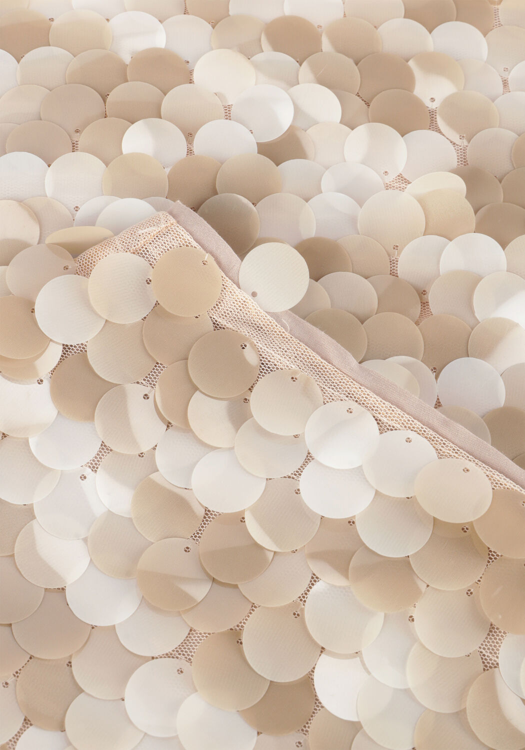 Sand COPENHAGEN MUSE Minirock CMSEQUINCE-SKIRT - large