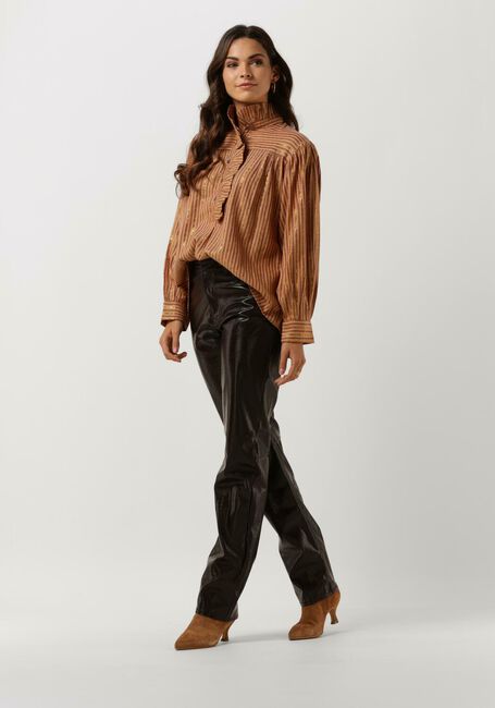 Camelfarbene ANTIK BATIK Blusen EDDY BLOUSE - large