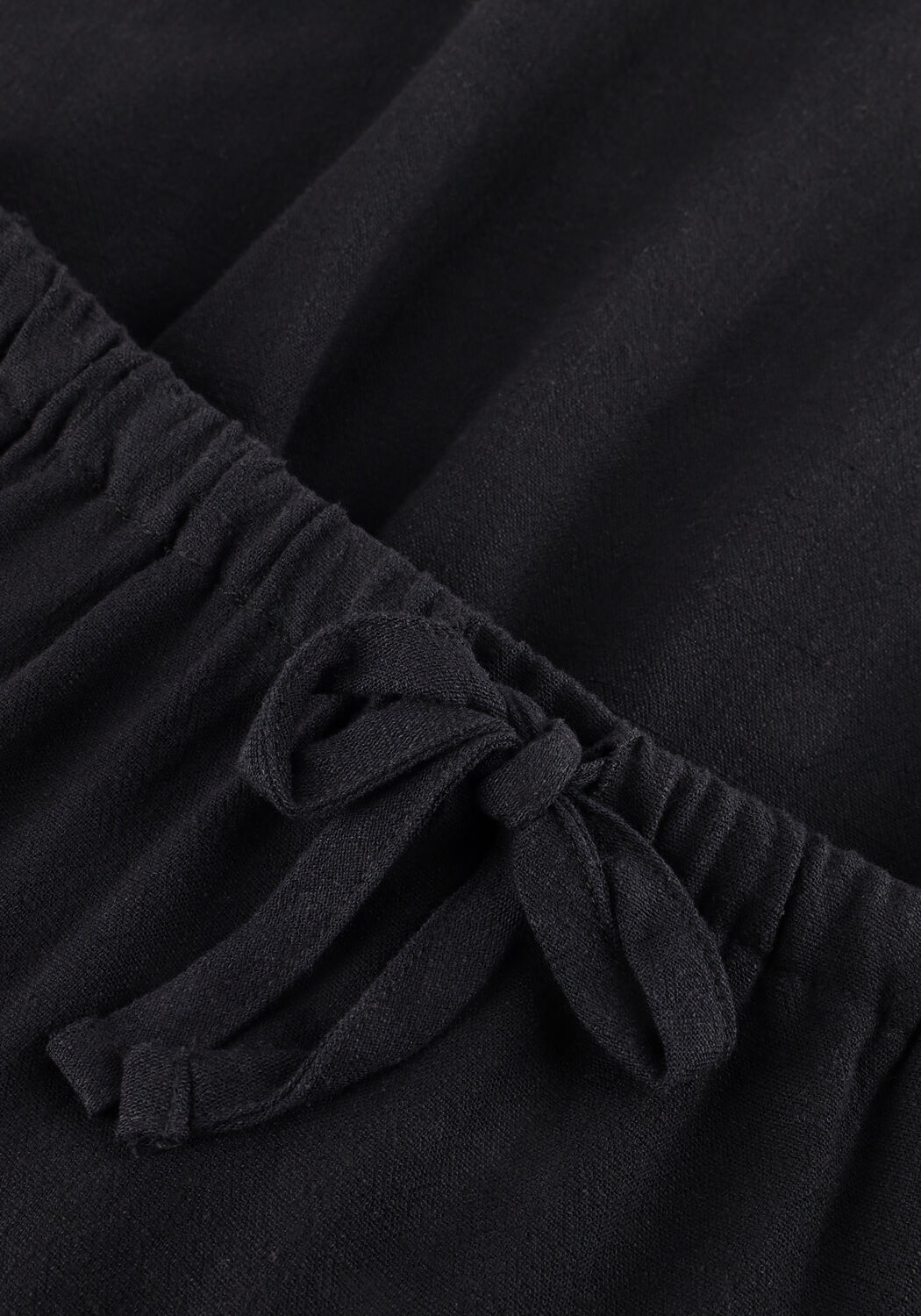 Schwarze OBJECT Maxirock OBJSANNE MW LONG LAYER SKIRT - large