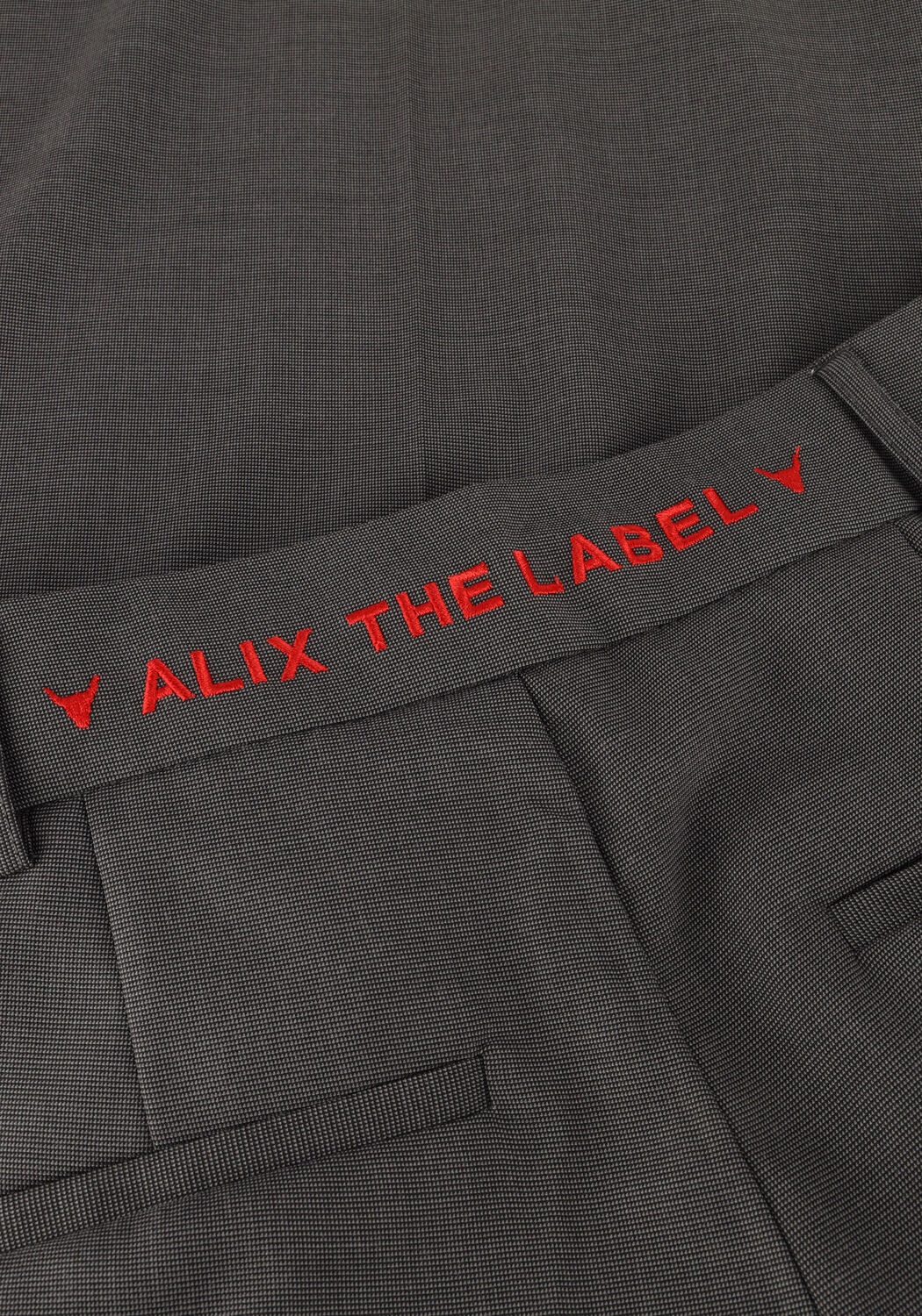 Schwarze ALIX THE LABEL Hose LADIES WOVEN CELAN WIDE LEG PANTS - large