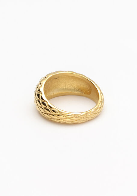 Goldfarbig NOTRE-V Ring OMSS22-023 - large