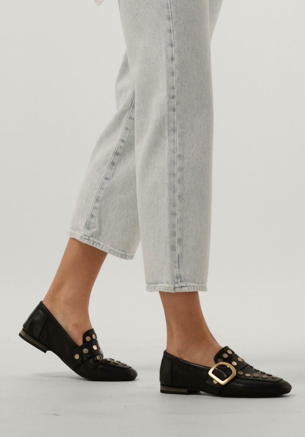 Schwarze NOTRE-V Loafer 133 9748 - large