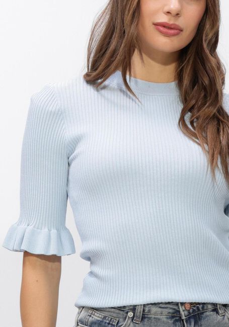 Blaue Y.A.S. Top YASMIKLA SS KNIT TOP - large