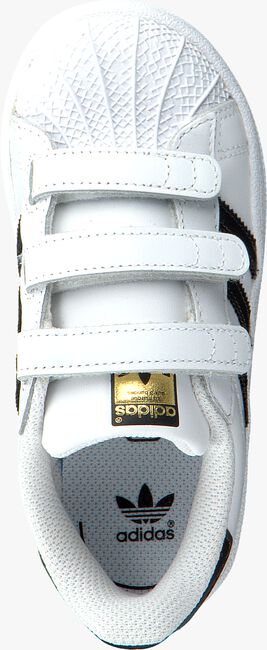 Weiße ADIDAS Sneaker low SUPERSTAR CF I - large