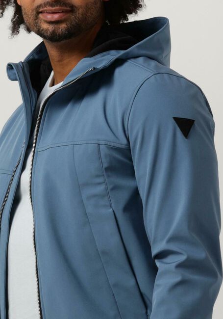 Blaue PUREWHITE Jack SOFTSHELL JACKET WITH RUBBERBADGE AT SLEEVES - large