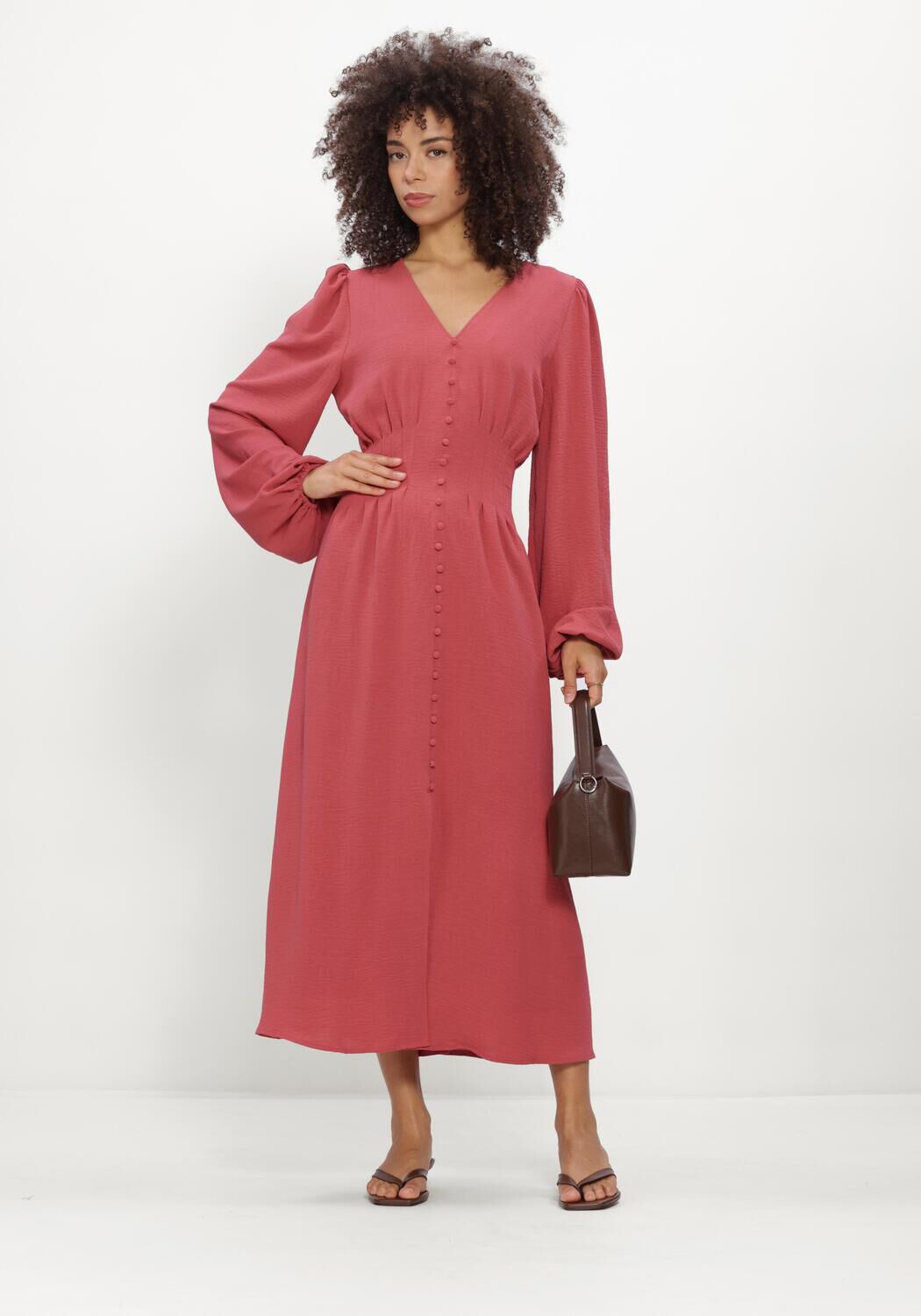 Rosane NEO NOIR Kleider ANNELIE SOLID CREPE DRESS - large