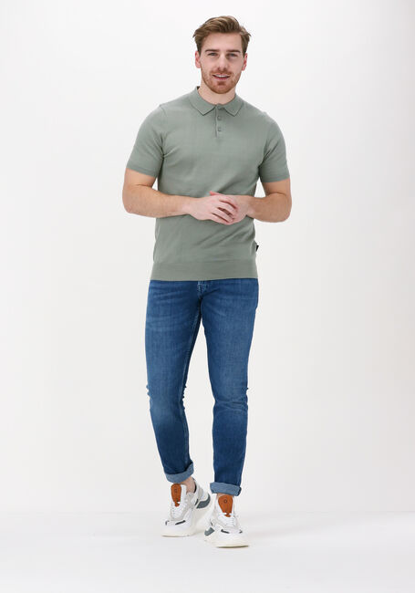 Grüne SAINT STEVE Polo-Shirt CHRIS - large