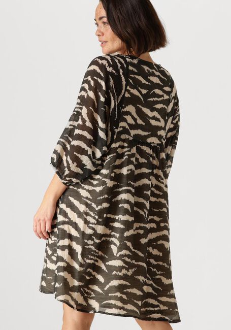 Schwarze BY-BAR Minikleid PHILOU ZEBRA DRESS - large