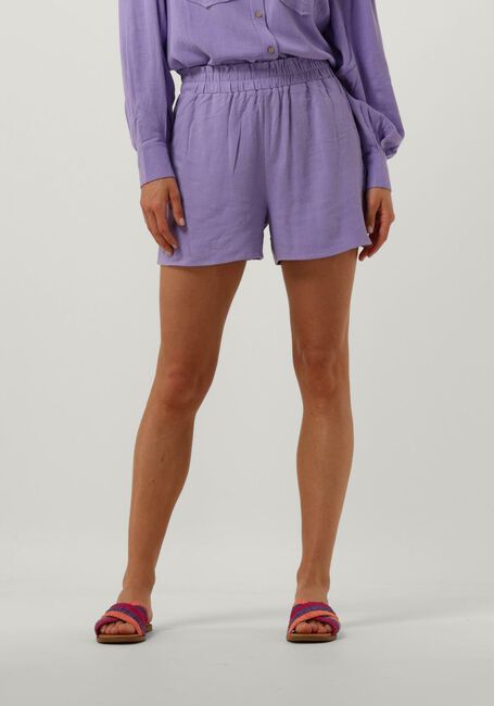 Lila Y.A.S. Kurze Hose YASVIGGI HW SHORTS - large