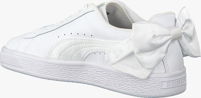 Weiße PUMA Sneaker low BASKET BOW JR - large