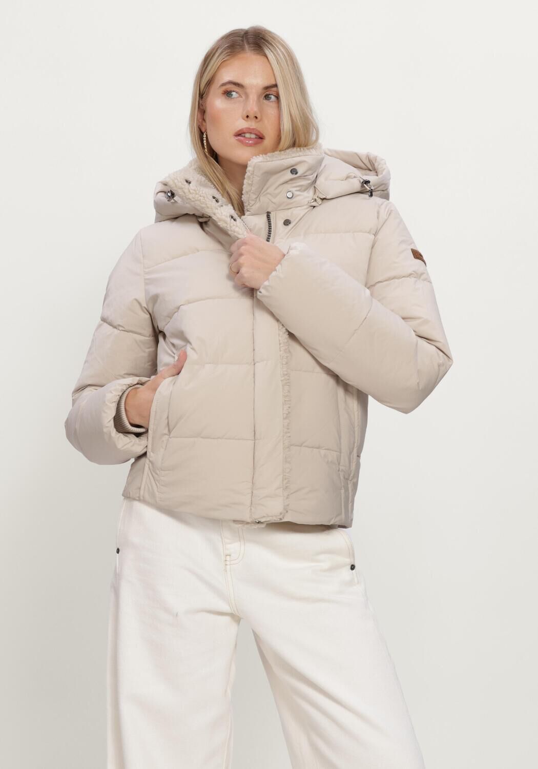Beige MOSCOW Wattierte Jack 05-08-HIDDENVALLEY - large