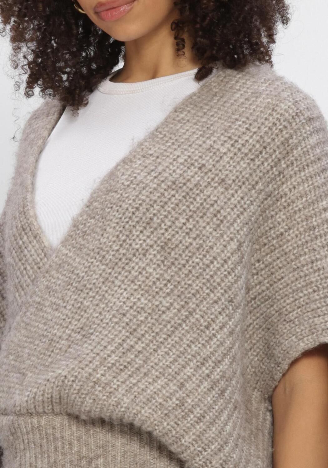 Taupe PENN & INK Pullover W26C396 - large