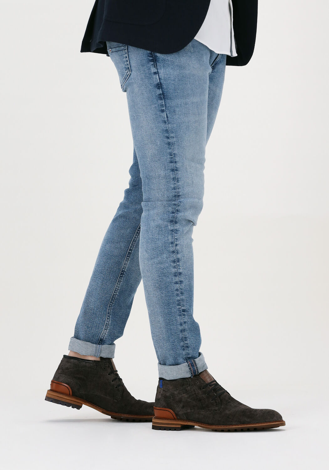 Braune FLORIS VAN BOMMEL Schn&uuml;rschuhe 20102 - large