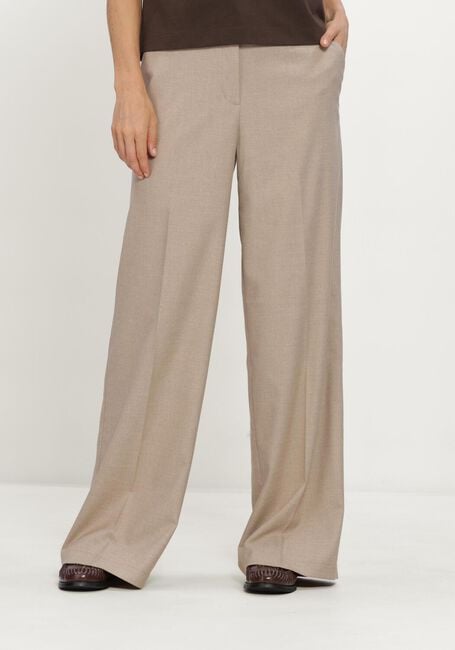 Beige SUMMUM Weite Hose TROUSERS WIDE LEG TWILL - large