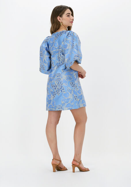 Blaue CO'COUTURE Minikleid YOYO JACQUARD DRESS - large