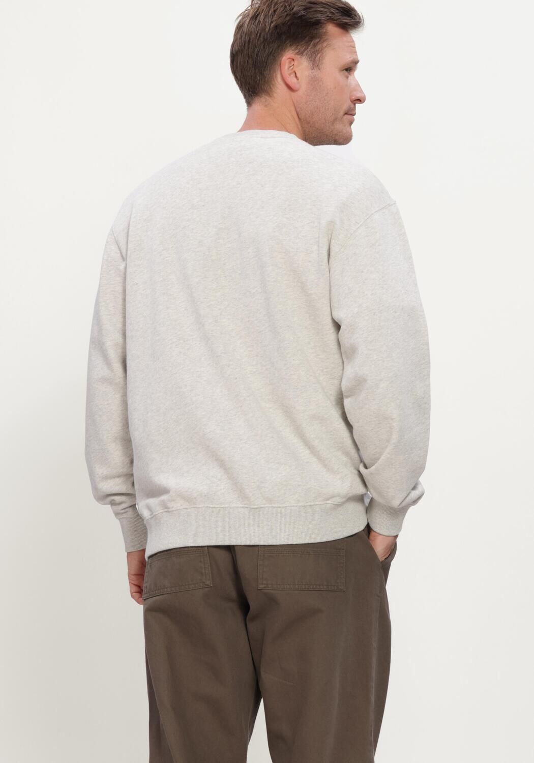Graue FOR&Eacute;T Sweatshirt FLAG SWEATSHIRT - large