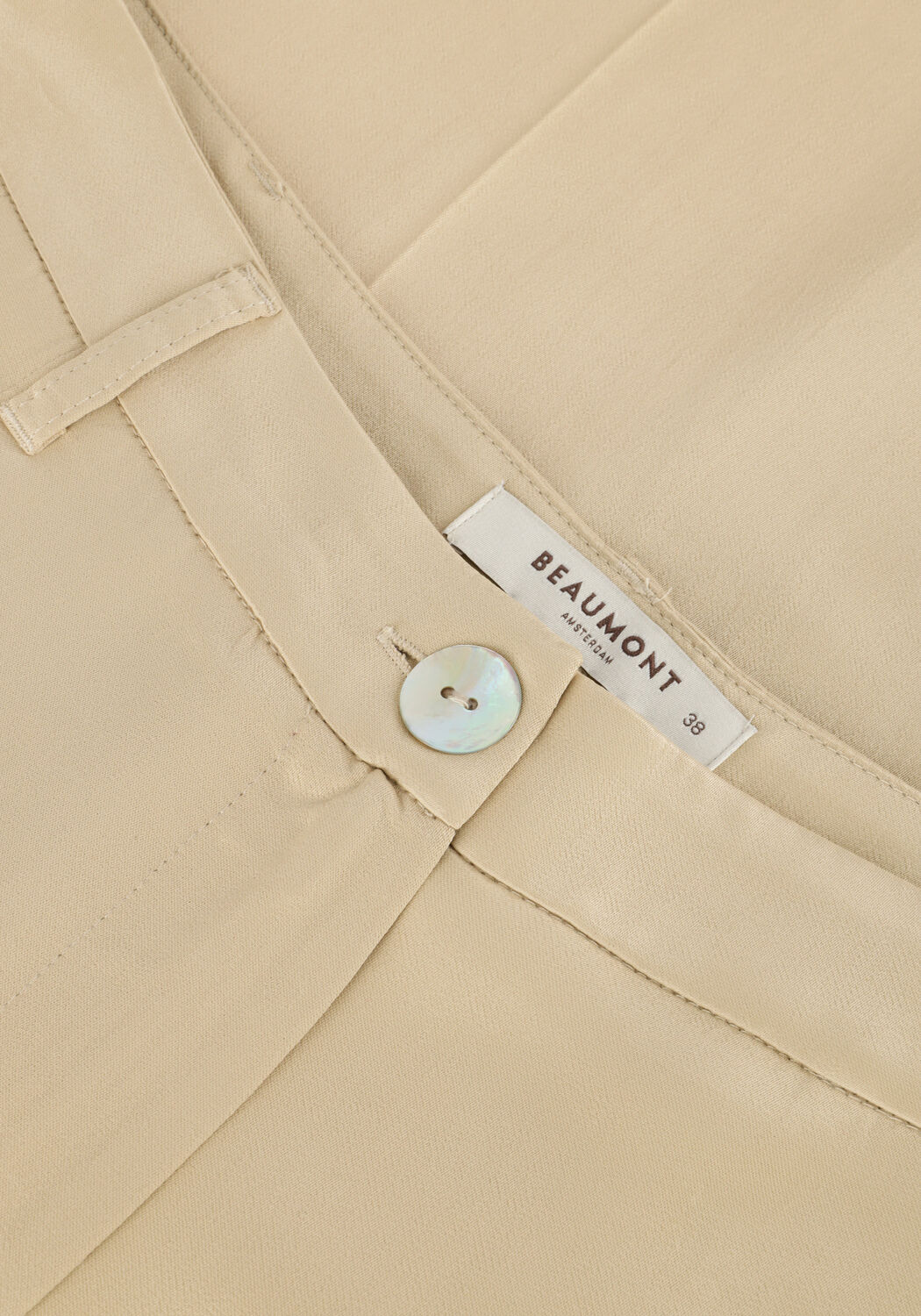 Beige BEAUMONT Hose JAMES PANTS - large