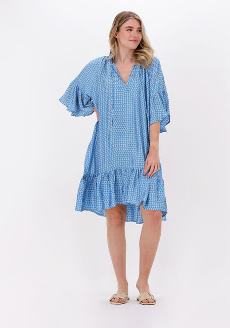 Blaue SISSEL EDELBO Midikleid BRASILIA DRESS - large