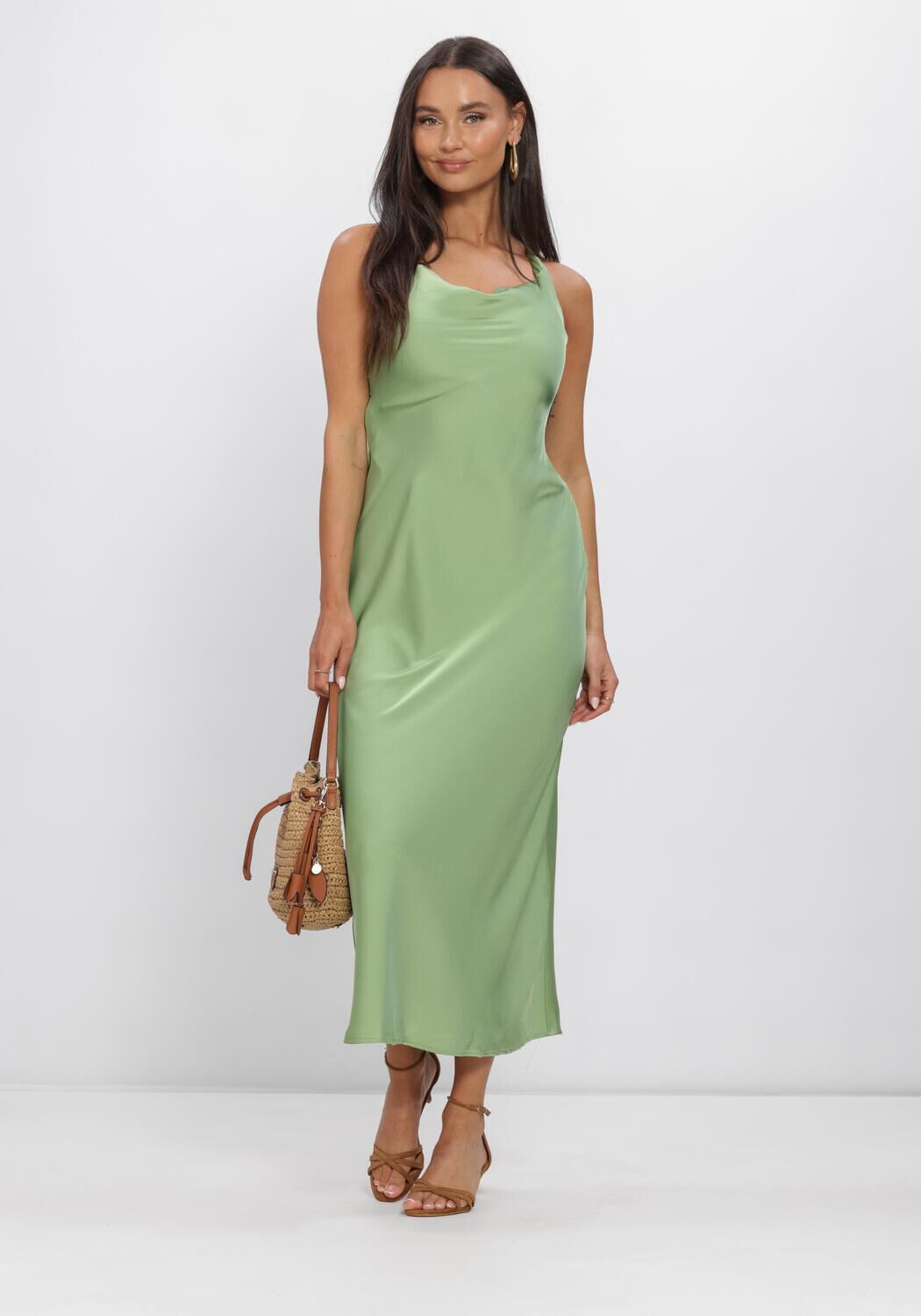 Gr&uuml;ne MODSTR&Ouml;M Kleider AIJAMD DRESS - large