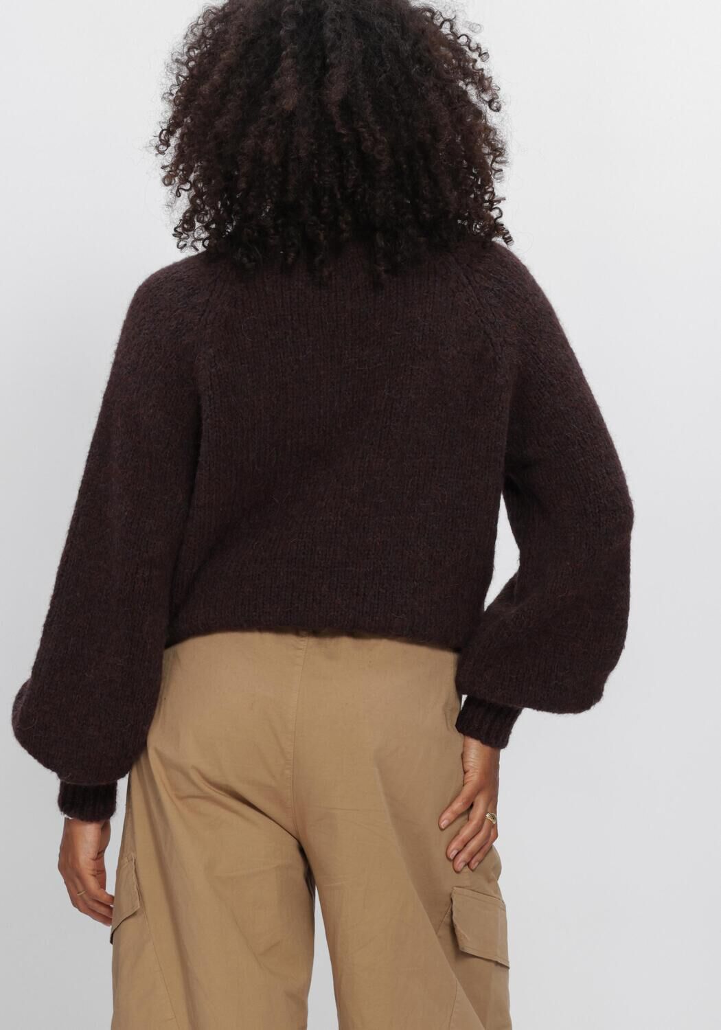 Braune BY-BAR Pullover LUCIA PULLOVER - large