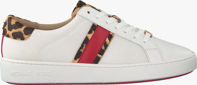 Weiße MICHAEL KORS Sneaker low IRVING STRIPE LACE UP - large