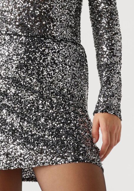 Silberne MODSTRÖM Minirock LARAMD SKIRT - large